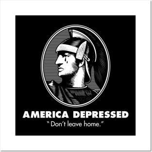 America Depressed Posters and Art